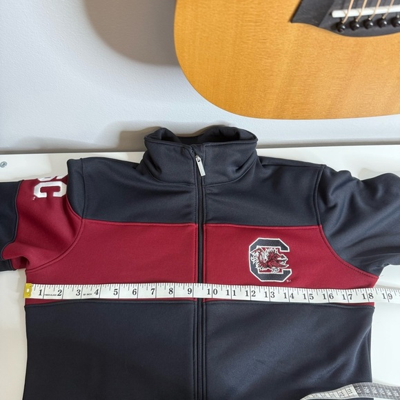Carolina Gamecocks USC Under Armour Embroidered Lightweight Fleece Jacket Medium - Picture 9 of 9